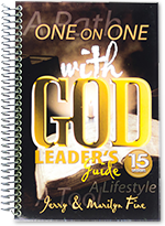 ONE on ONE with GOD Leader’s Guide Cover